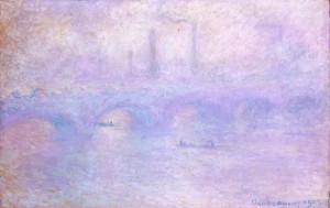 Клод Моне «Мост Ватерлоо. Эффект тумана»